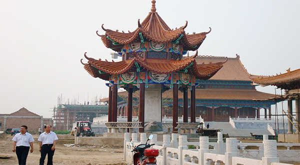 勝芳大悲寺八角涼亭