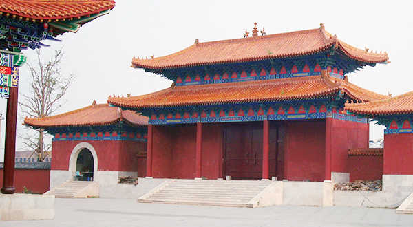 河北廊坊大悲寺寺門副