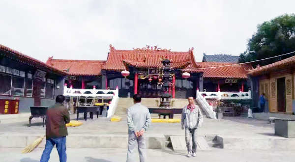 大同玉羲廟院景圖